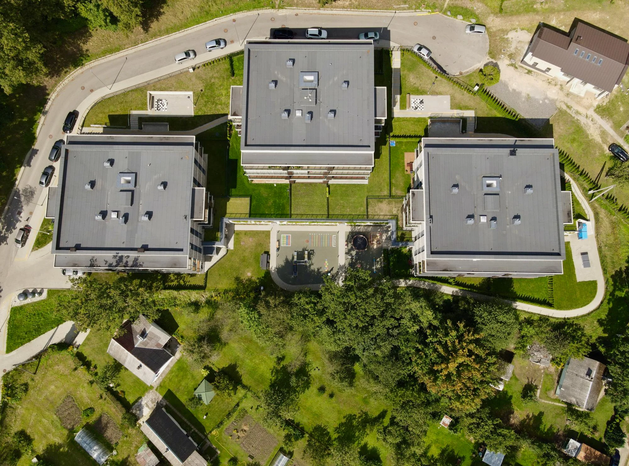 flat roofs