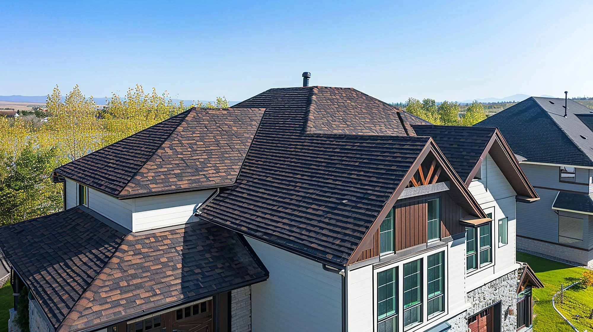Shingle roofing